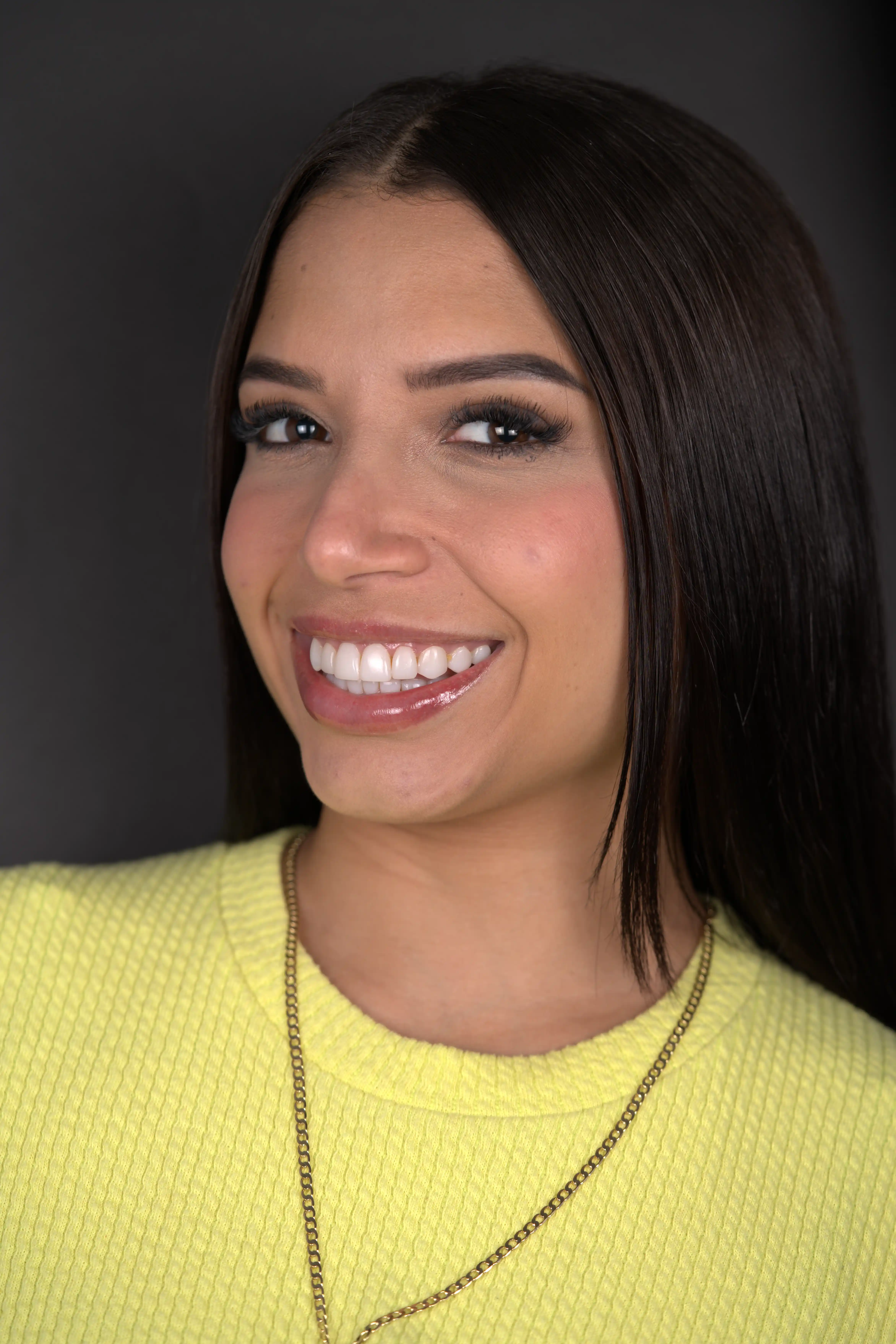 Patient smiling at Miami Dental CO